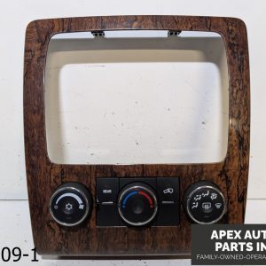 OEM 2013-2017 Chevrolet Traverse 3.6L Radio Dash Bezel w/ Climate Controls
