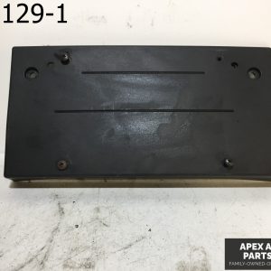 OEM 2013 BMW X3 F25 FRONT BUMPER LICENSE PLATE MOUNT BRACKET PLATE HOLDER