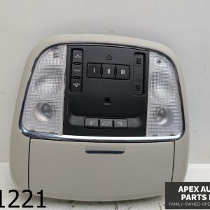 OEM 2013 Dodge Durango 3.6L Overhead Over Head Roof Console HomeLink