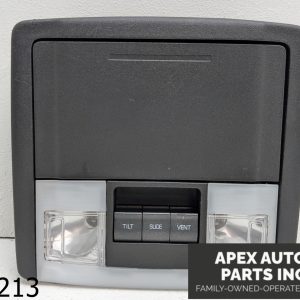 OEM 2013 Lincoln Navigator 5.4L Overhead Console Dome Light Sunroof Switch