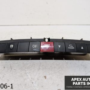 OEM 2014-2017 Fiat 500 1.4L Dash Hazard Menu Fog Light Switch 735575404