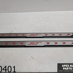 OEM 2014 Ford Fiesta ST 1.6L Front Driver Door Sill Scuff Plate Aluminum set 2pc