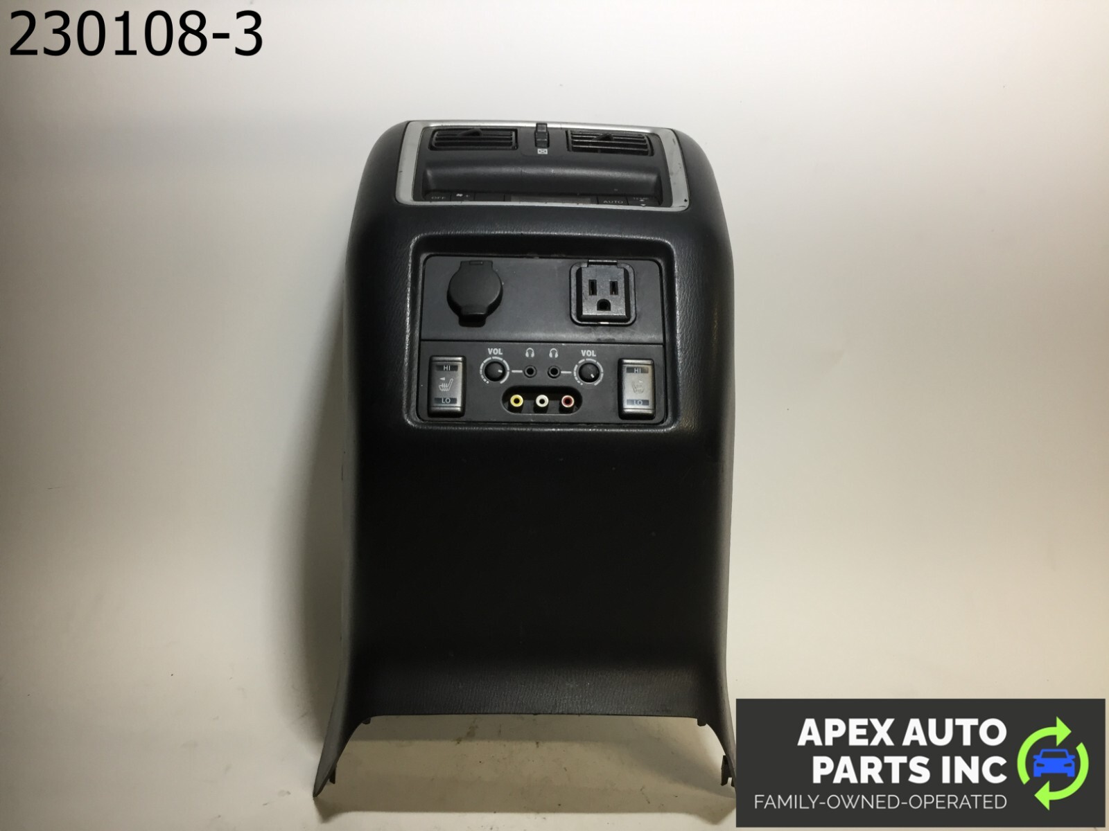 OEM 2014 Infiniti QX60 Rear Back AC Vent Audio Control Trim Cover