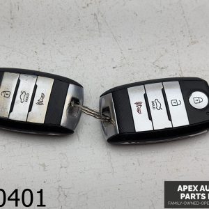 OEM 2014 Kia Optima Hybrid 2.4L Button Key Fob Pair