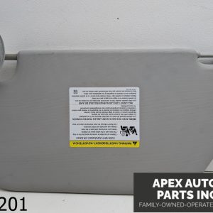 OEM 2015 Ford Transit 2.5L RIGHT PASSENGER SIDE SUN VISOR