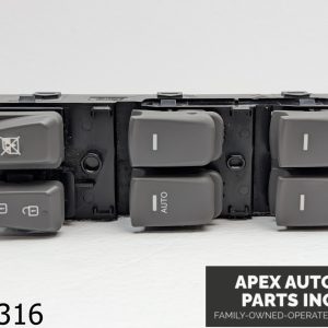 OEM 2015 Hyundai Sonata 2.4L Driver Left Door Master Power Window Switch