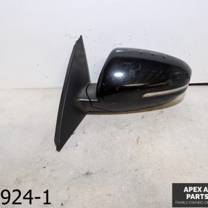 OEM 2015 Kia Optima 2.4L DRIVER LEFT LH SIDE VIEW DOOR MIRROR BLACK