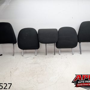 OEM 2015 Toyota Prius C Hatch Rear Front Seat Black Leather Head Rest Set of 5