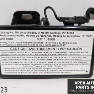 OEM 2016 Chevrolet Malibu BATTERY BACKUP CONTROL MODULE 23117460