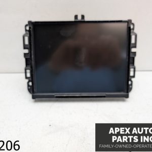 OEM 2016 Jeep Cherokee 2.4L RADIO AUDIO DISPLAY WITH RECEIVER