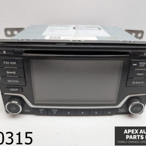 OEM 2016 Nissan Versa Note 1.6L AM FM XM Media CD Player Radio