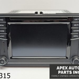 OEM 2016 Volkswagen Tiguan 2.0L Radio Navigation NAV Unit AM-FM Tuner CD