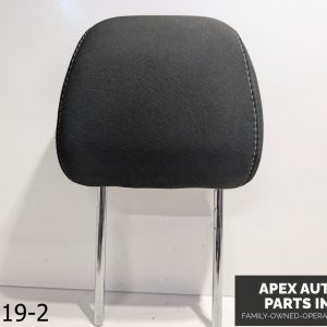 OEM 2017-2018 Ford Fusion 1.5L Front Left Right Headrest Black Cloth