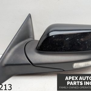 OEM 2017 Ford Explorer Left Driver Side View Door Mirror Blind Spot Alert Black