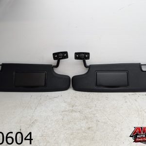 OEM 2017 Jeep Wrangler JK 3.6L Front Left Right Sun Visor Set
