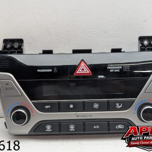 OEM 2018 Hyundai Elantra 2.0L AC Heater Temperature Climate Control Assembly