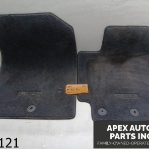 OEM 2019 Kia Rio 1.5L FRONT CARPET FLOOR MATS BLACK