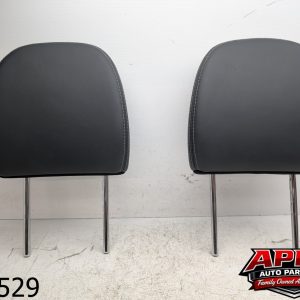 OEM 2019 Mitsubishi Outlander 2.5L Front Row Head Rest L&R Black Leather
