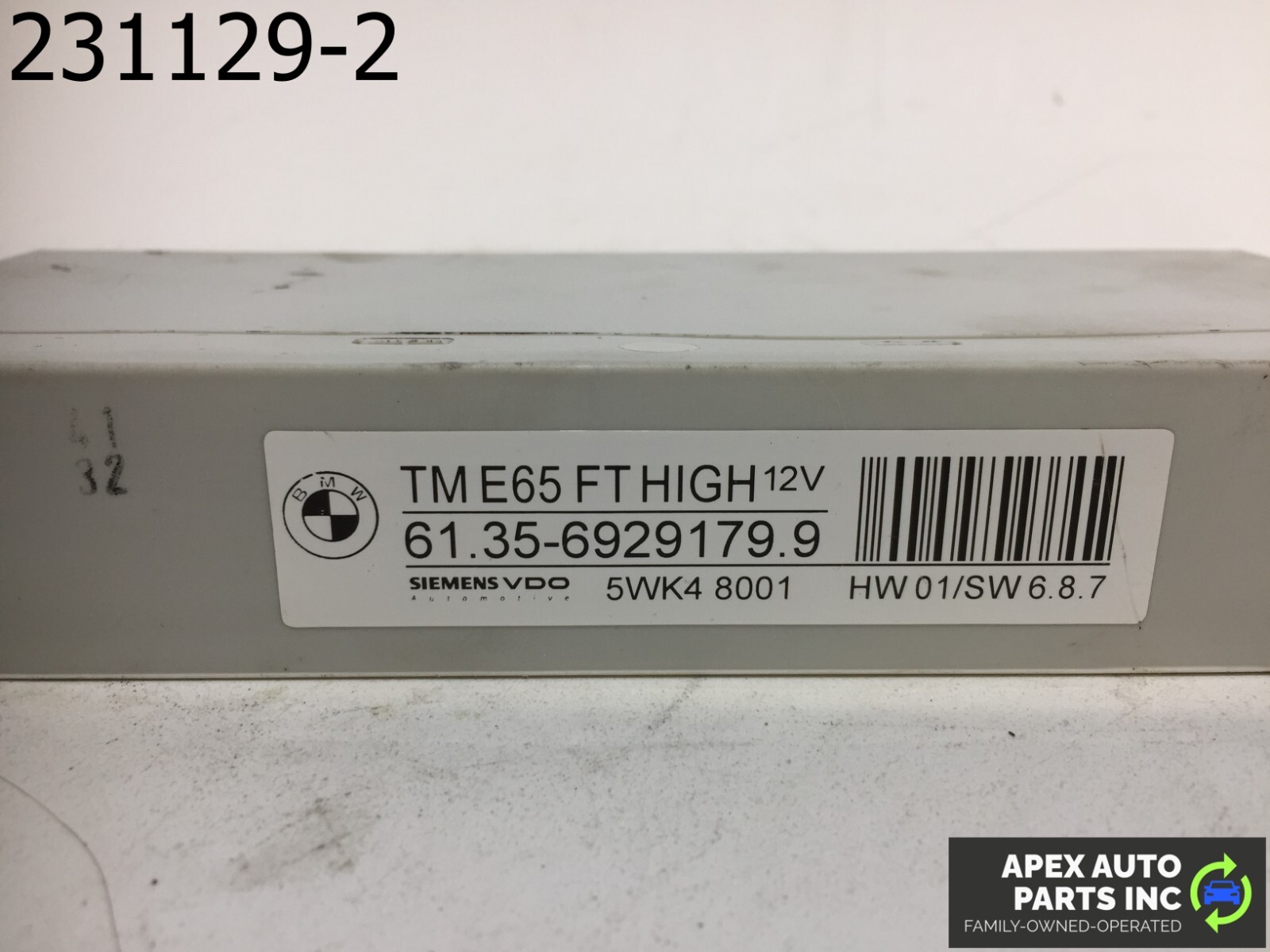 OEM BMW 745Li 2003 Front Seat Control Module - Image 8