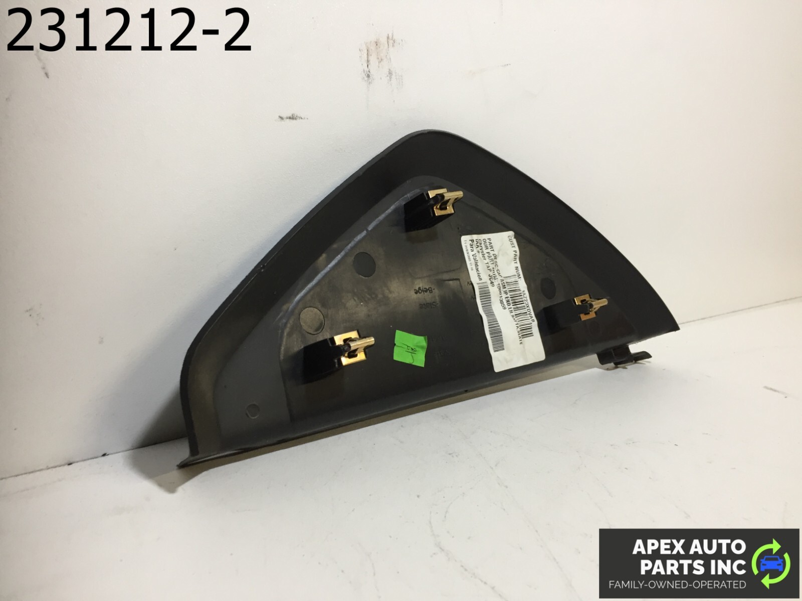 OEM Dodge Journey 2009 Left Driver Side Dash End Cap Cover Trim OEM 100013859 - Image 6