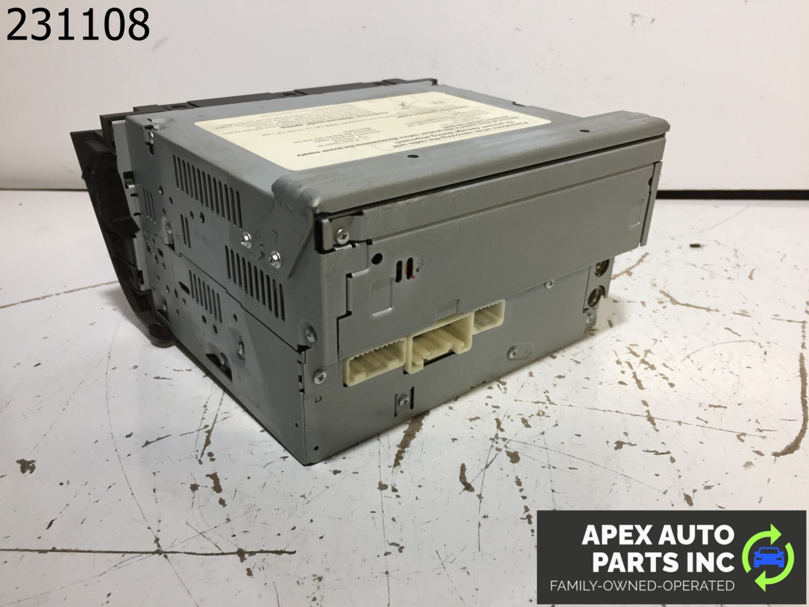 OEM Lexus GS300 2006 FRONT NAVIGATION RADIO STEREO GPS HEADUNIT CD PLAYER - Image 4