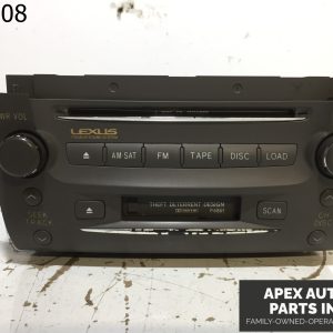 OEM Lexus GS300 2006 FRONT NAVIGATION RADIO STEREO GPS HEADUNIT CD PLAYER