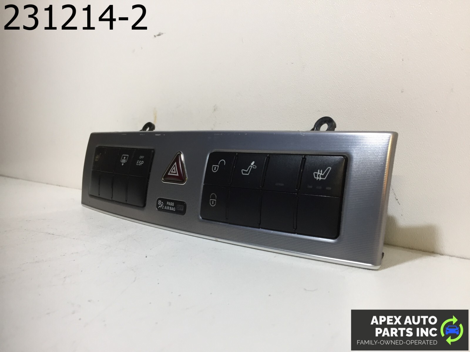 OEM Mercedes C230 2006 HAZARD SWITCH LIGHT DOOR LOCK HEATED SEAT CONTROL - Image 4