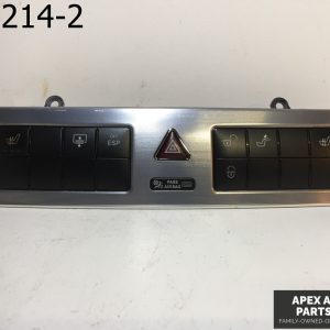 OEM Mercedes C230 2006 HAZARD SWITCH LIGHT DOOR LOCK HEATED SEAT CONTROL