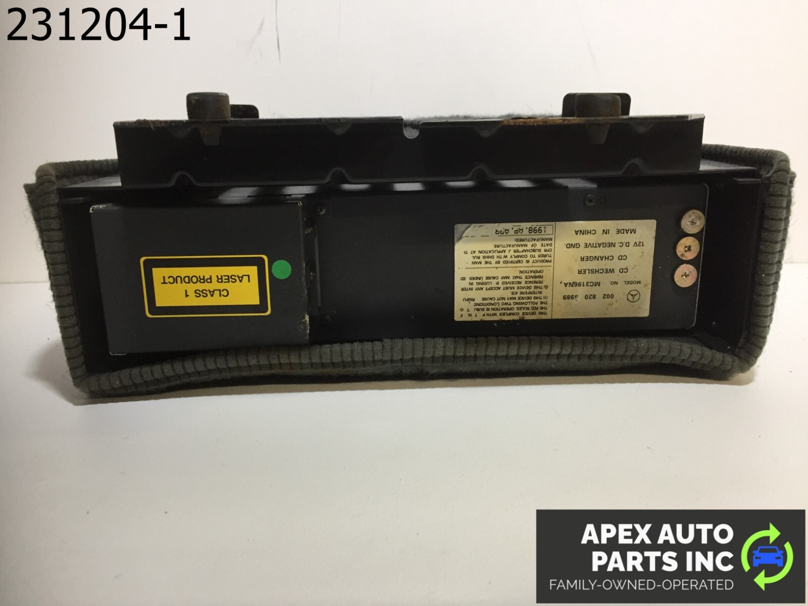 OEM Mercedes ES320 1998 CD Changer 6 Disk Player MC3198 0028207989 - Image 9