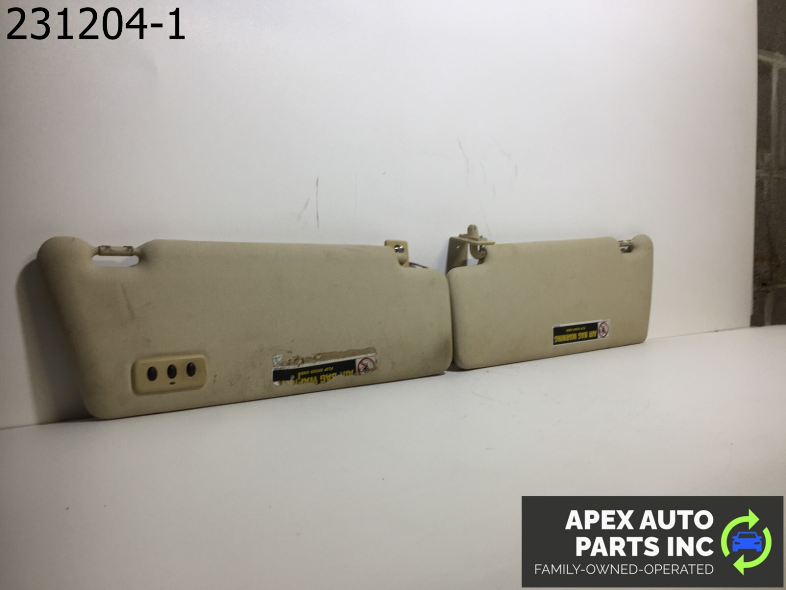 OEM Mercedes ES320 1998 sun visors set - Image 3