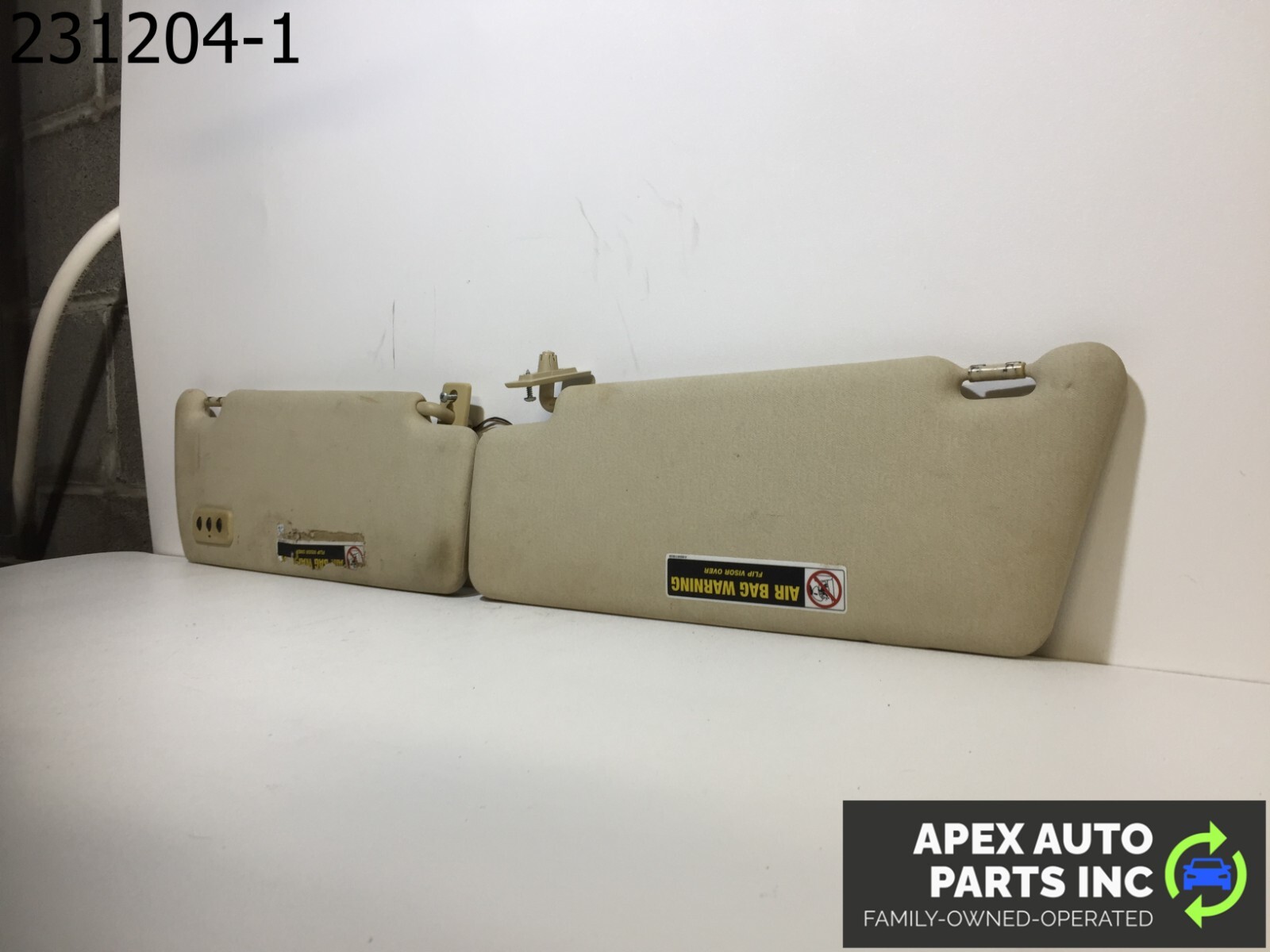 OEM Mercedes ES320 1998 sun visors set - Image 4