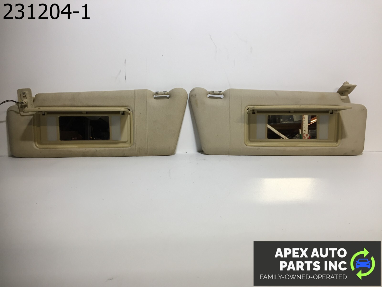 OEM Mercedes ES320 1998 sun visors set - Image 8