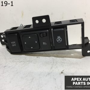 OEM Nissan Maxima 2010 Side Mirror Switch Open Trunk VDC Off Button Trim Bezel