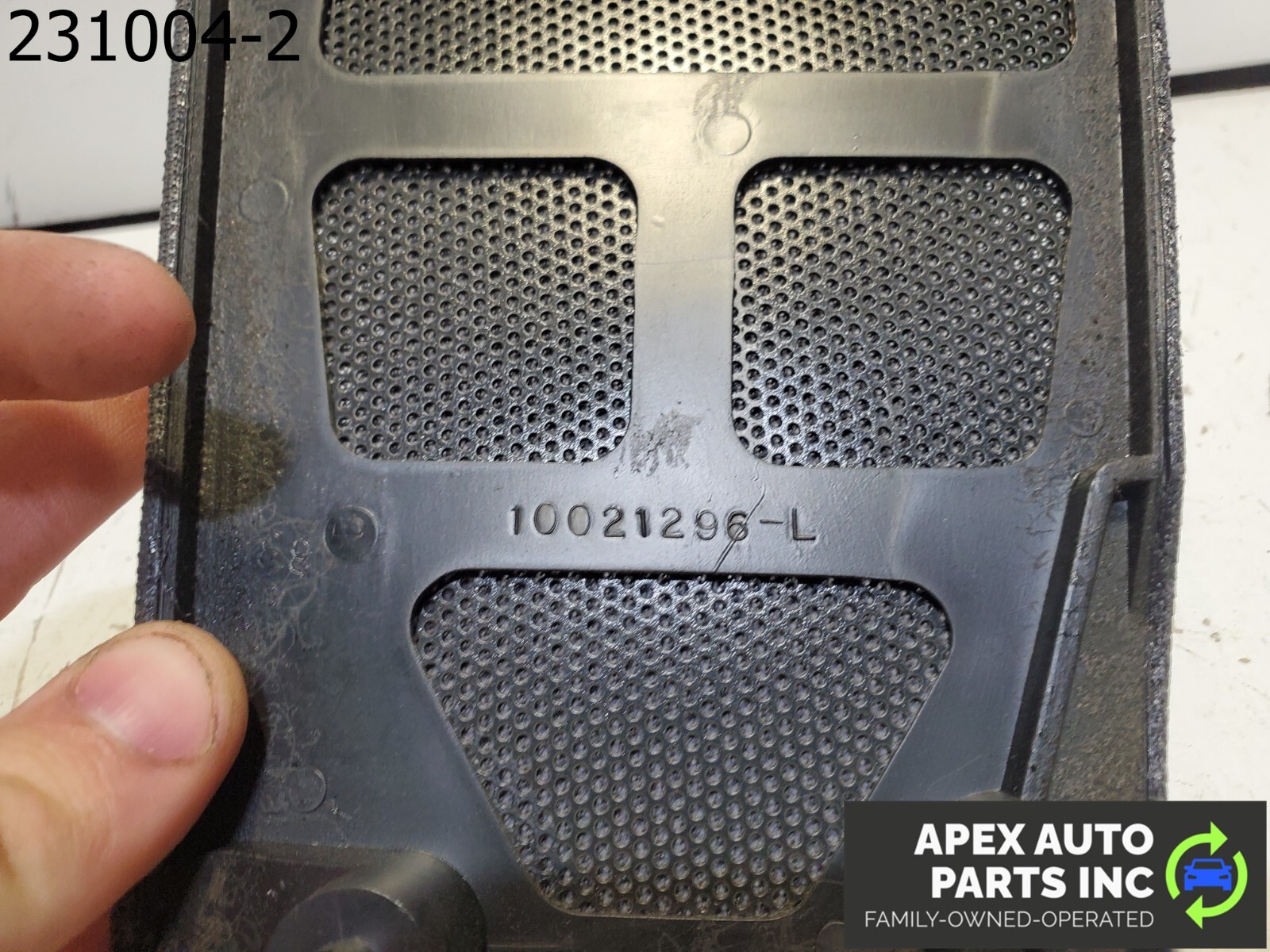 OEM Pontiac Fiero 1 Dash top Speaker Cover Grilles Left - Image 8