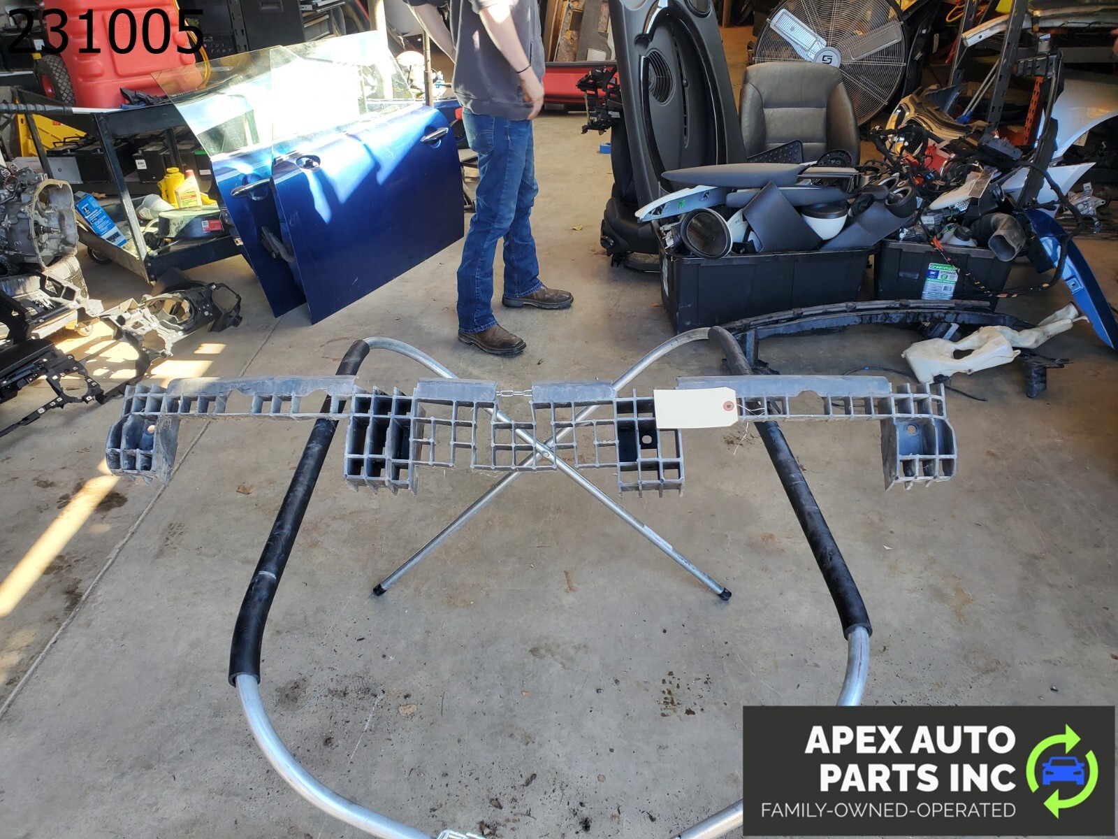 OEM Pontiac Fiero 1985 ORIGINAL FRONT BUMPER IMPACT CUSHION ABSORBER - Image 6