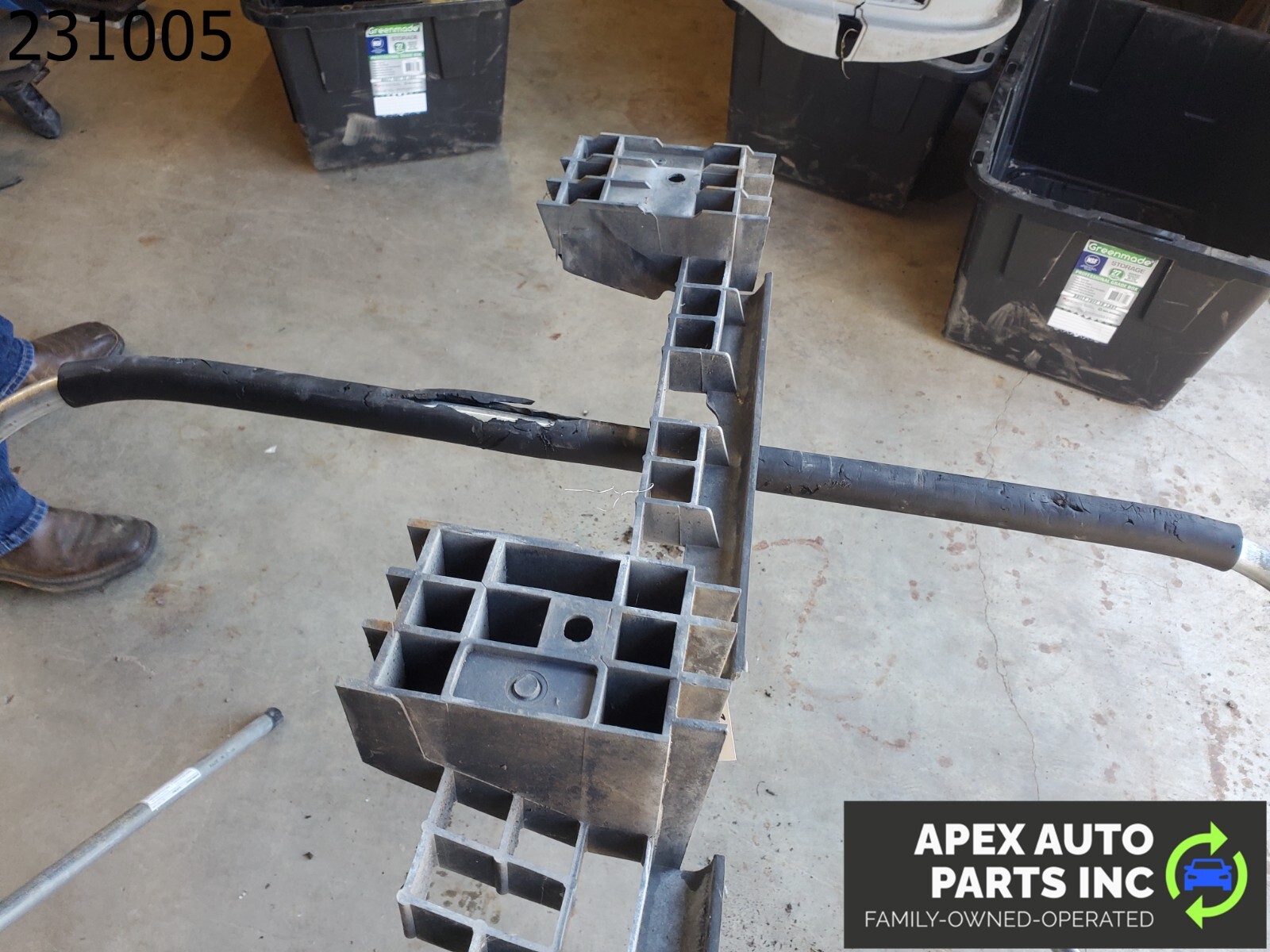 OEM Pontiac Fiero 1985 ORIGINAL FRONT BUMPER IMPACT CUSHION ABSORBER - Image 8