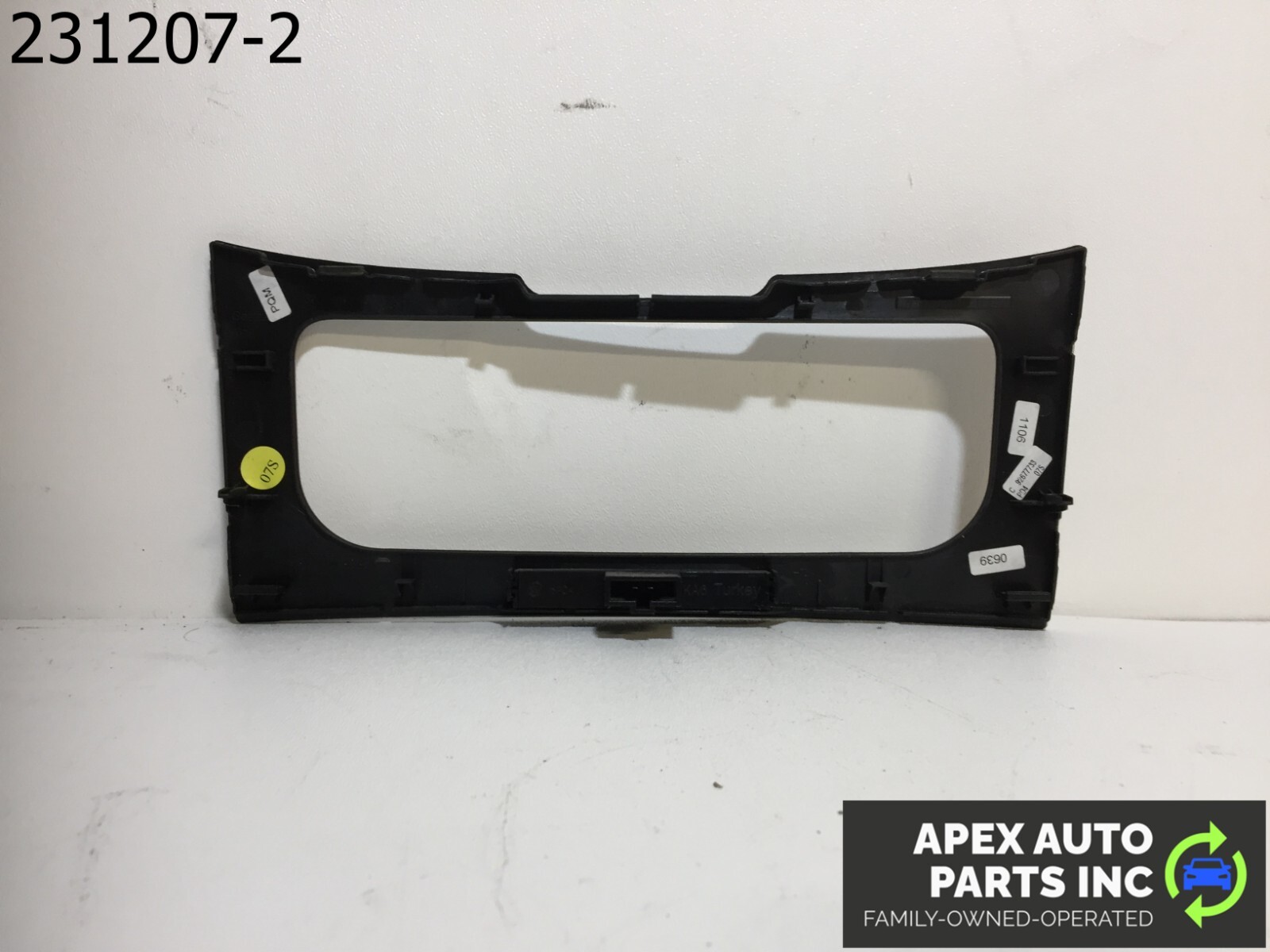 OEM Volkswagen CC 2012 FRONT CENTER CONSOLE SHIFTER TRIM PANEL COVER - Image 5
