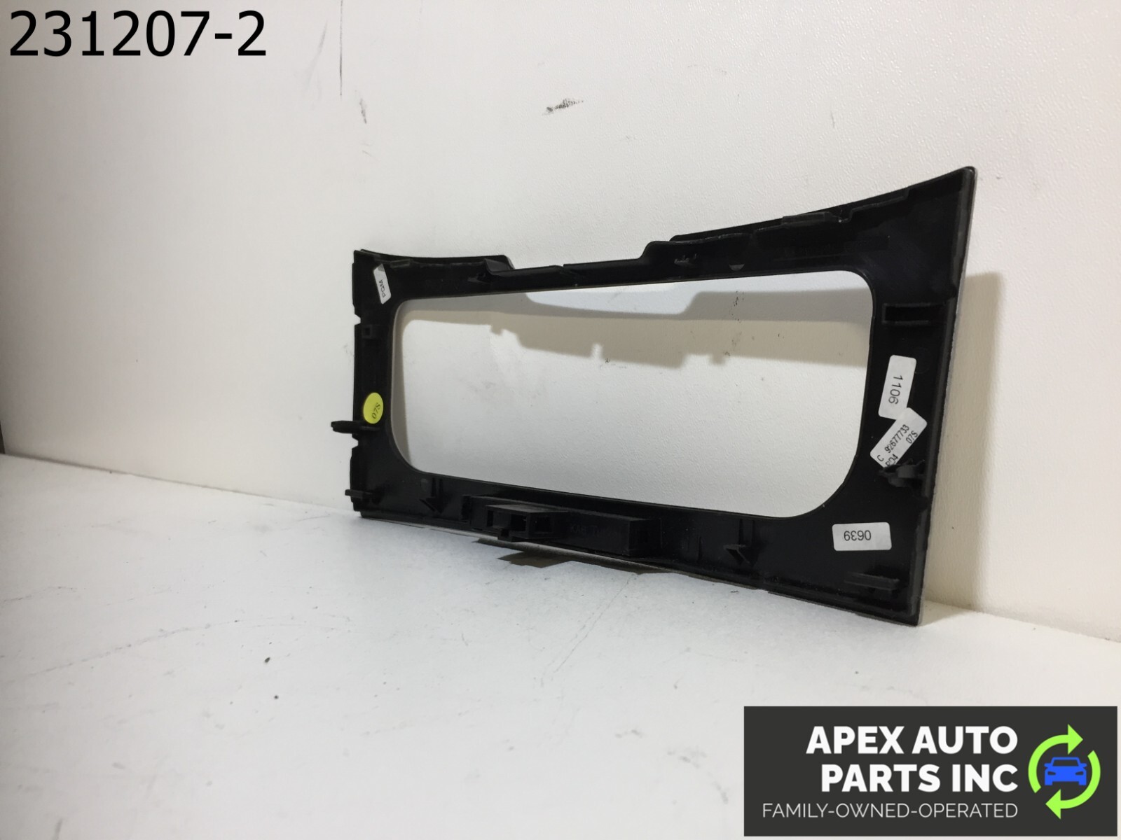 OEM Volkswagen CC 2012 FRONT CENTER CONSOLE SHIFTER TRIM PANEL COVER - Image 7