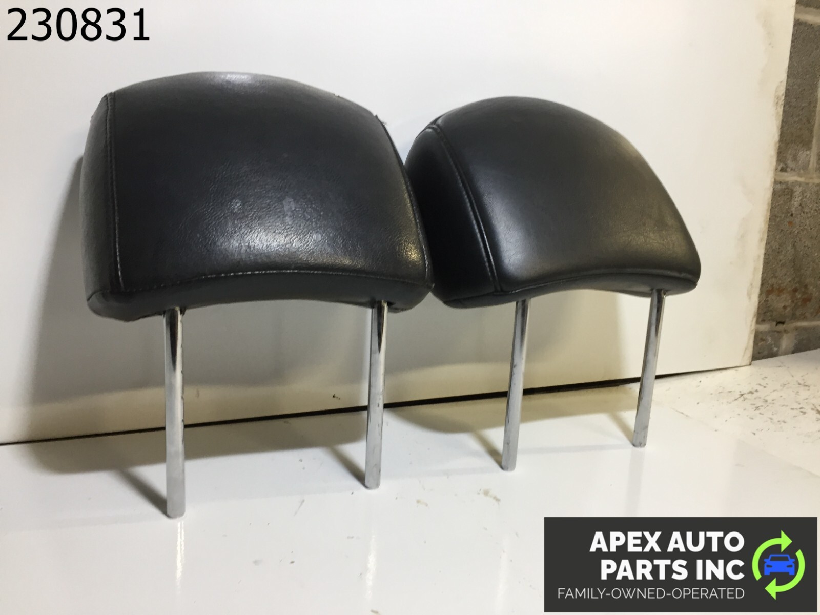 03 04 05 06 07 08 INFINITI FX Front Seat Headrest Head Rest Set Leather OEM - Image 3