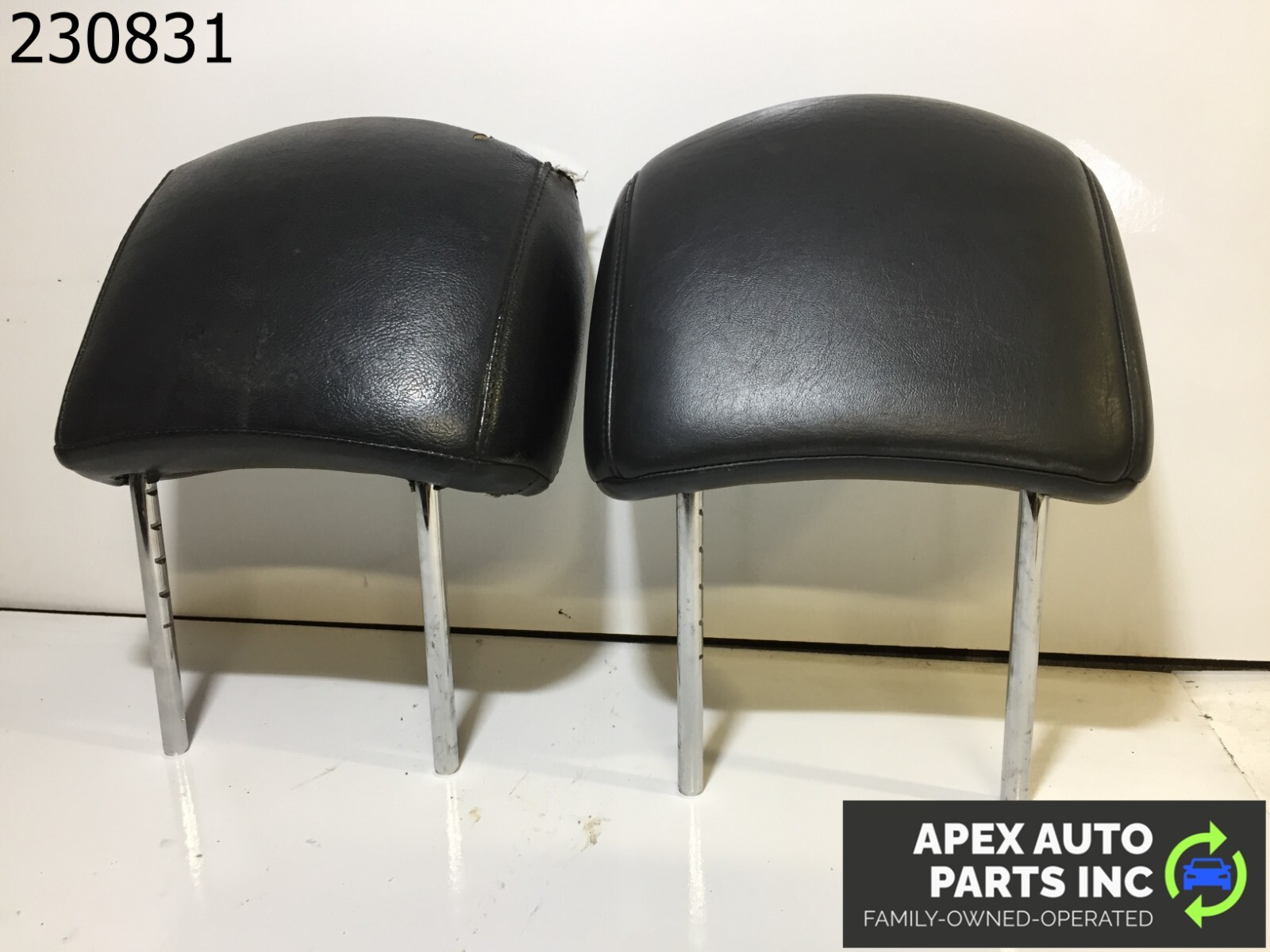 03 04 05 06 07 08 INFINITI FX Front Seat Headrest Head Rest Set Leather OEM - Image 4