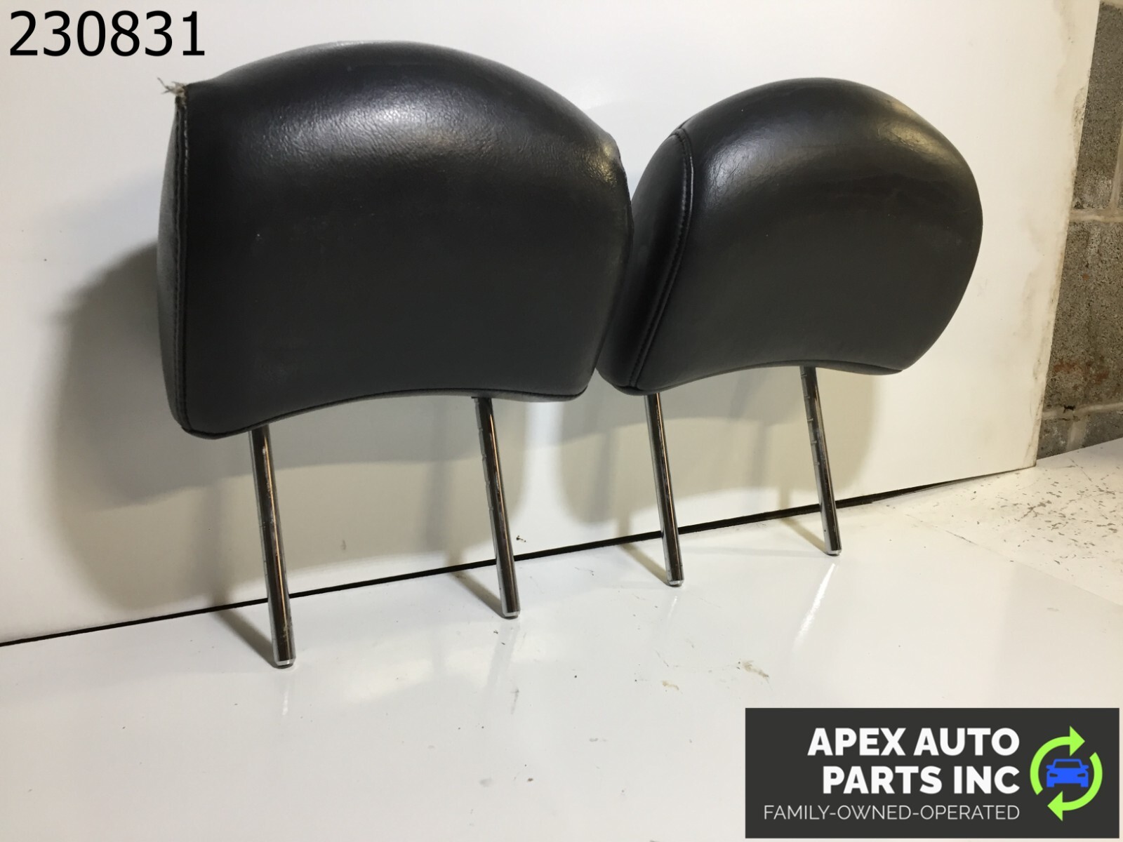 03 04 05 06 07 08 INFINITI FX Front Seat Headrest Head Rest Set Leather OEM - Image 6