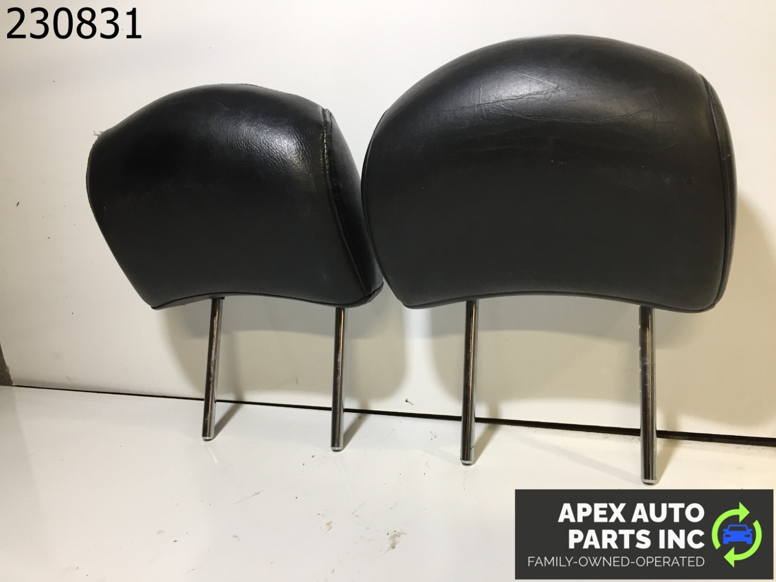 03 04 05 06 07 08 INFINITI FX Front Seat Headrest Head Rest Set Leather OEM - Image 7