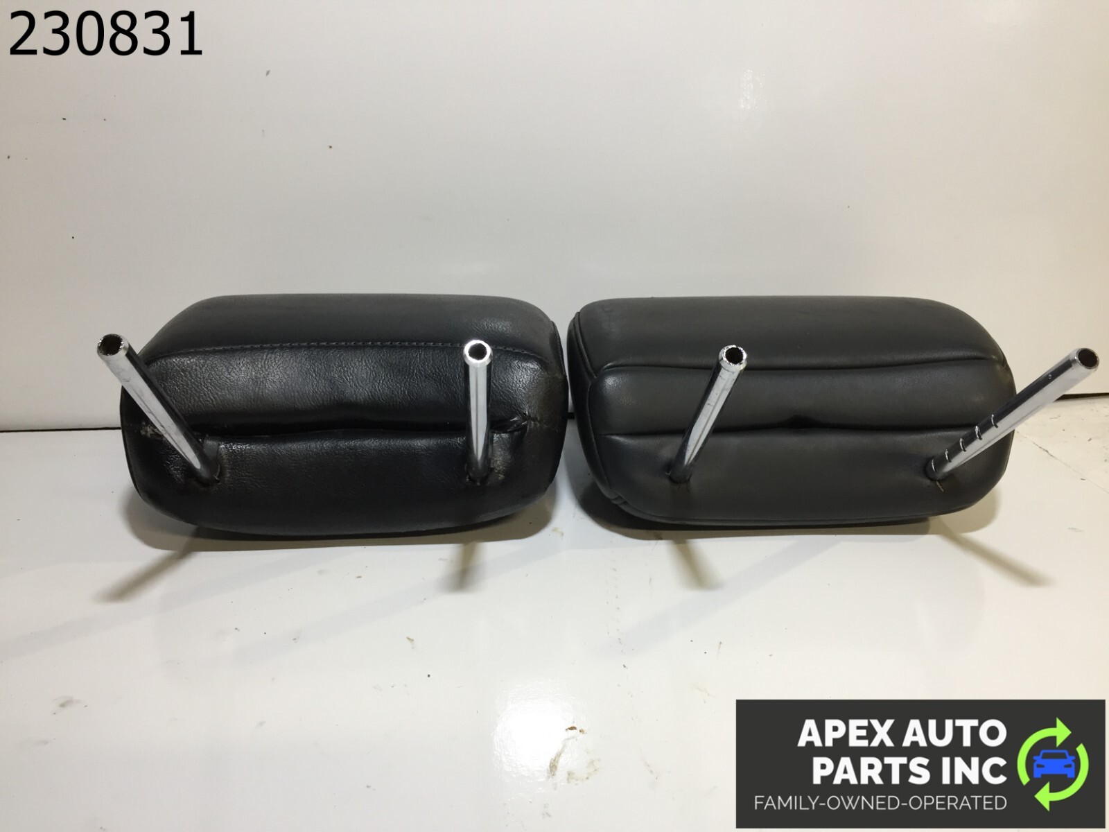 03 04 05 06 07 08 INFINITI FX Front Seat Headrest Head Rest Set Leather OEM - Image 8