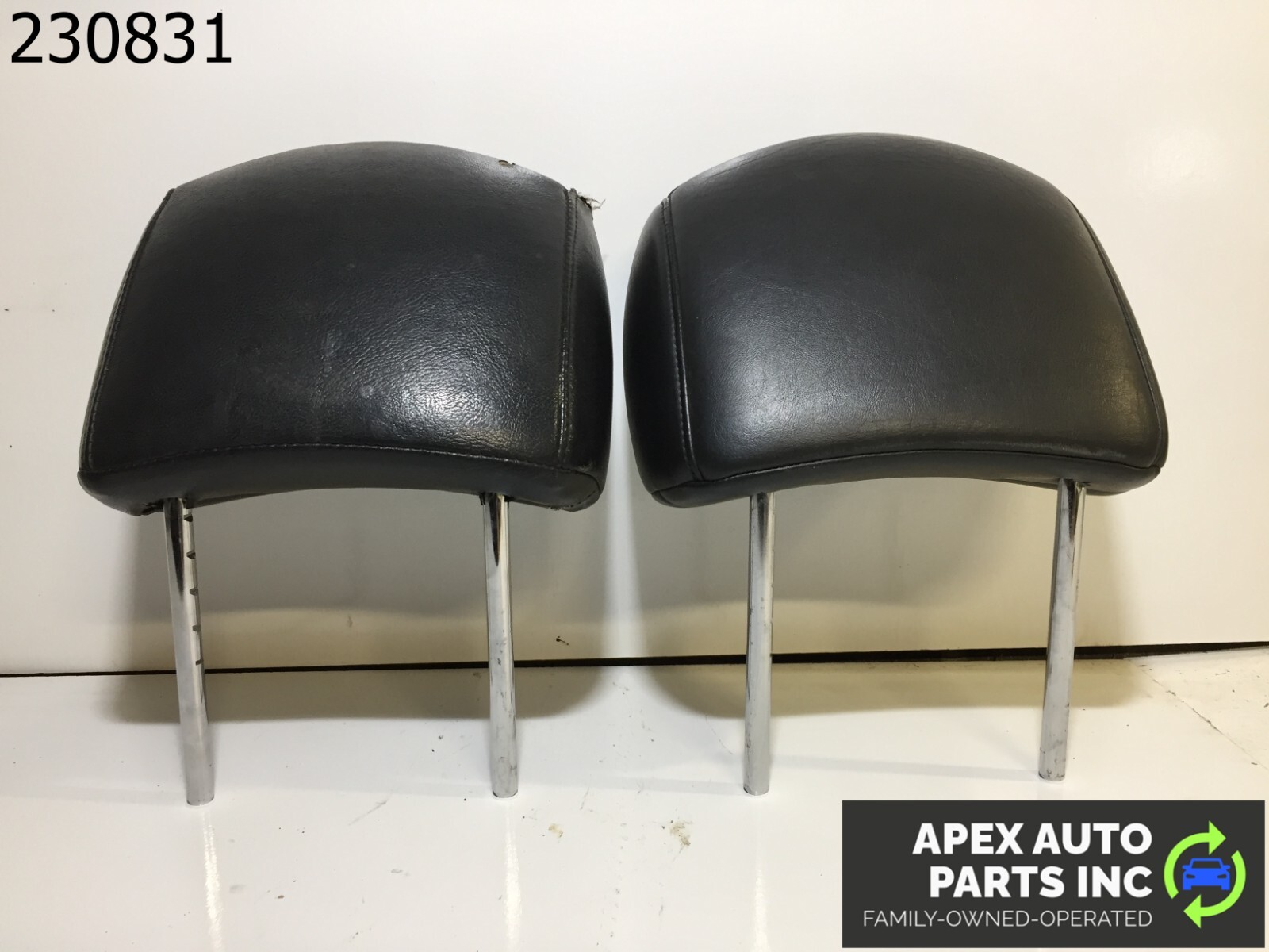 03 04 05 06 07 08 INFINITI FX Front Seat Headrest Head Rest Set Leather OEM