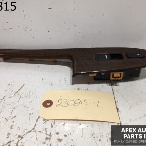 03-07 HONDA ACCORD RIGHT FRONT PASSENGER SIDE POWER WINDOW CONTROL SWITCH WOOD