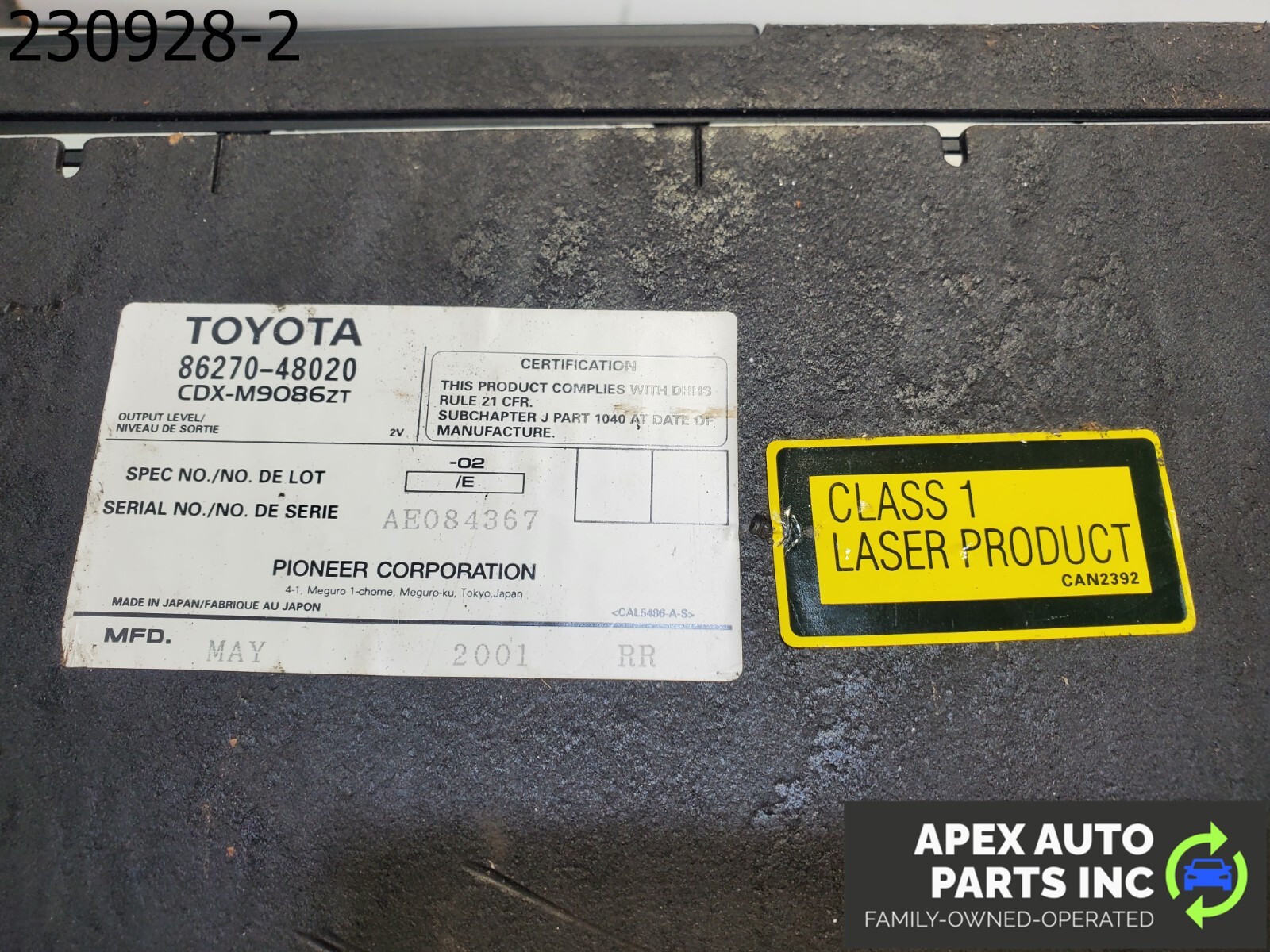 1999 2000 2001 2002 2003 Lexus RX300 AM FM CD Player Radio Receiver OEM - Image 9