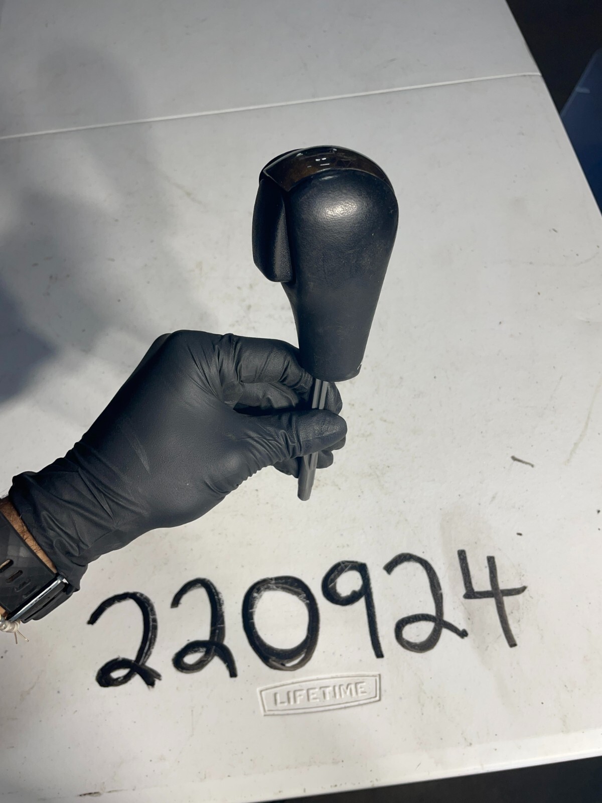 2000-2006 BMW X5 E53 OEM Dark Wood Grain Transmission Shifter Knob Handle - Image 4