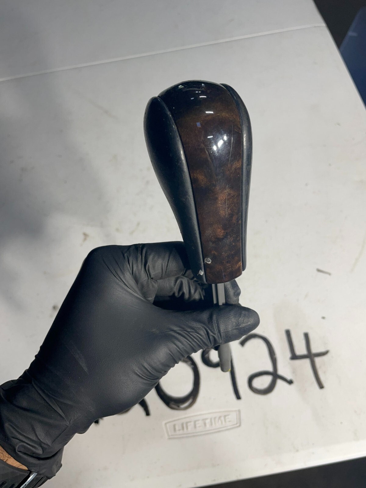 2000-2006 BMW X5 E53 OEM Dark Wood Grain Transmission Shifter Knob Handle - Image 8