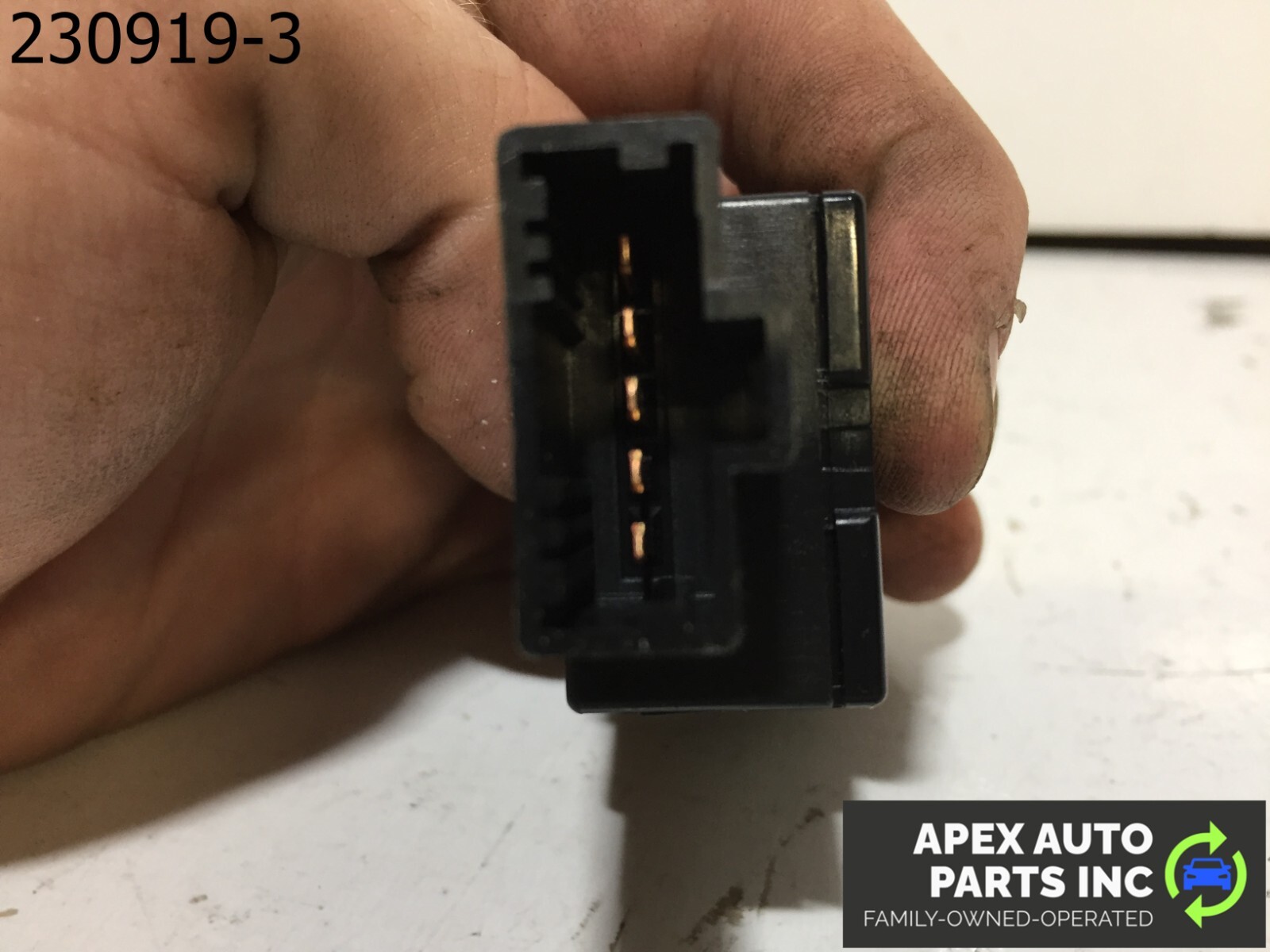 2001-06 Acura MDX Saddle Tan Cruise Control On Off Dash Control Switch - Image 9