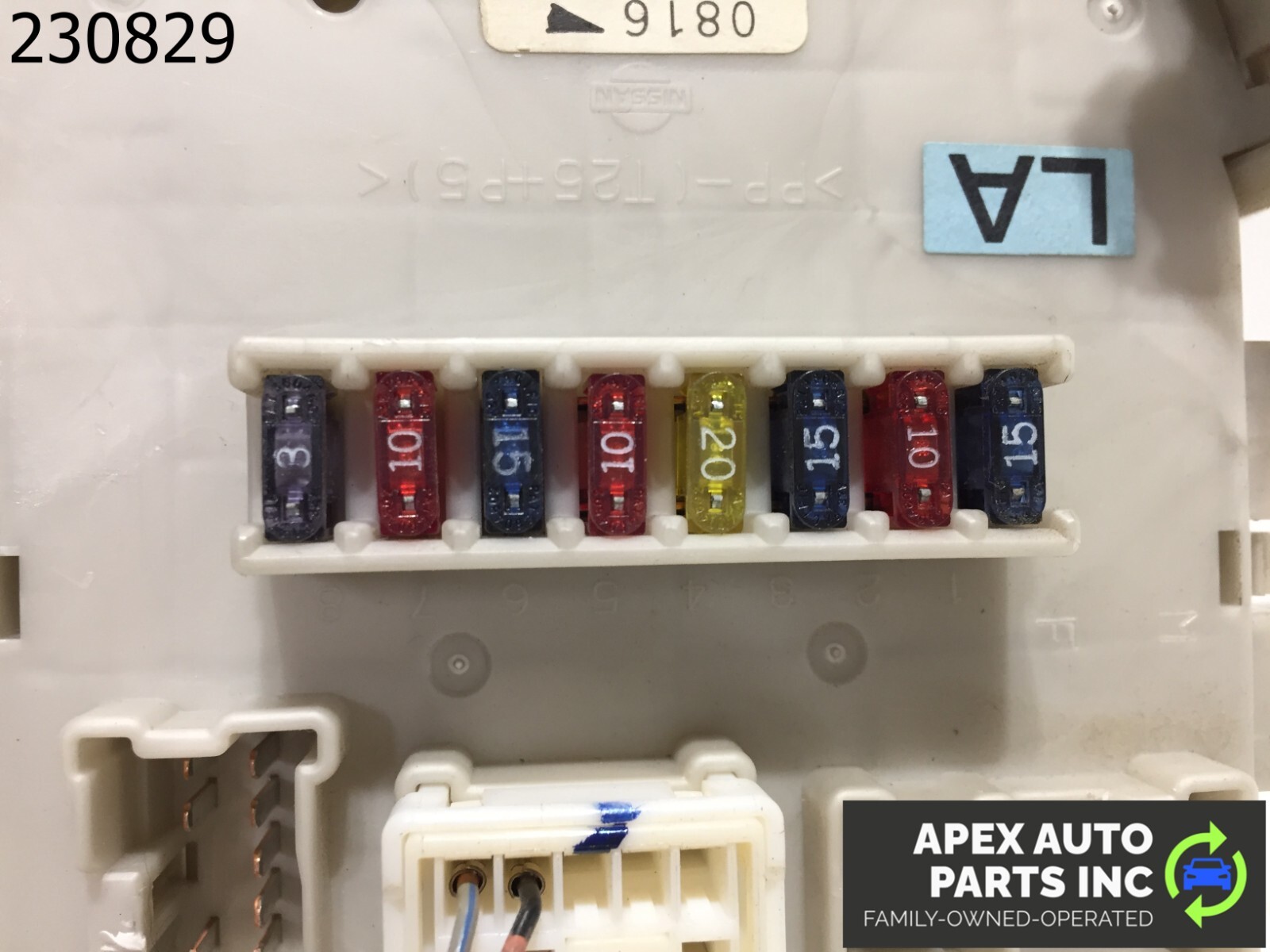 2002 INFINITI Q45 PASSENGER/RIGHT SIDE INTERIOR FUSE BOX OEM - Image 9